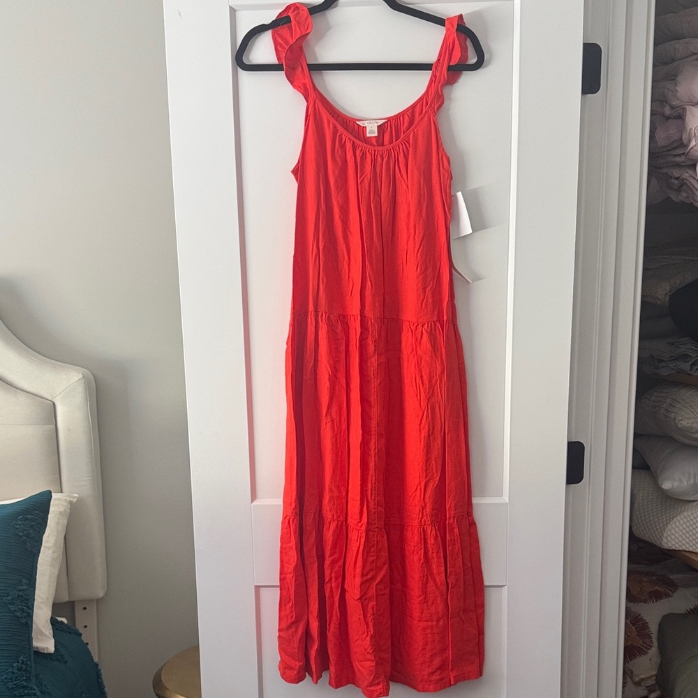 Caslon Vibrant Red Maxi Dress